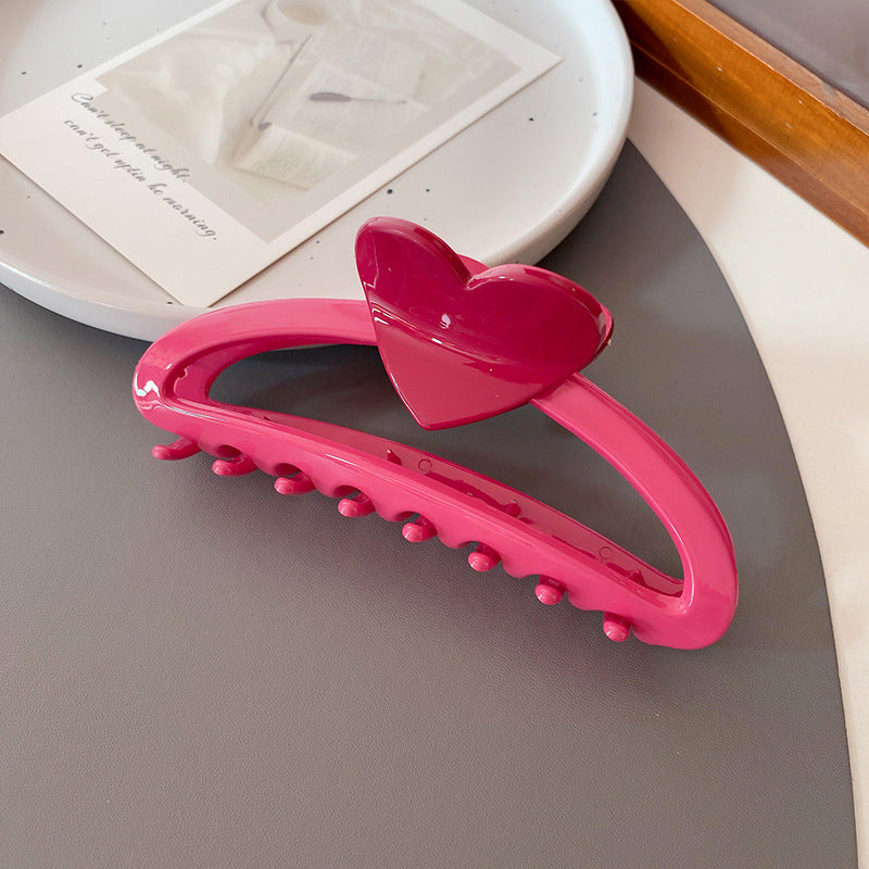 Love Heart Claw Clip