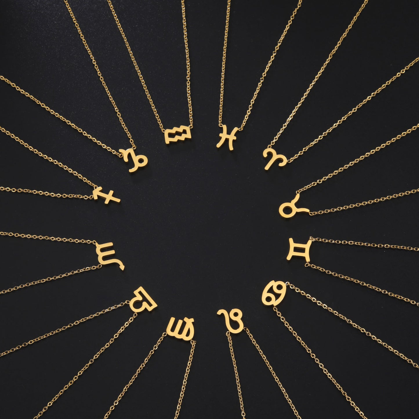 Star Sign Pendant Necklace