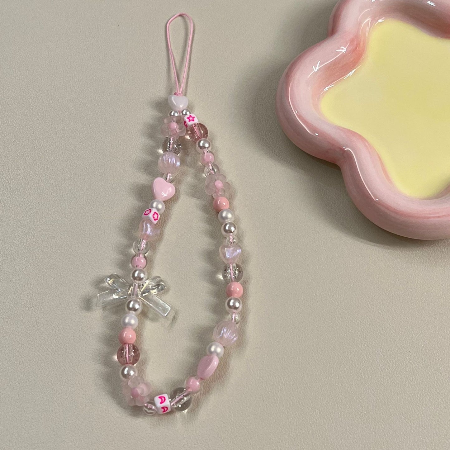 Beaded Phone Charm