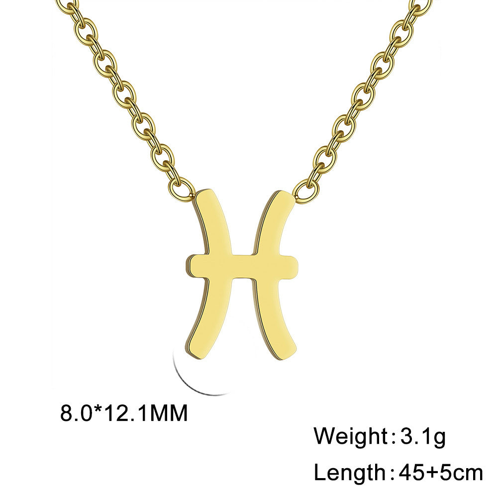 Star Sign Pendant Necklace
