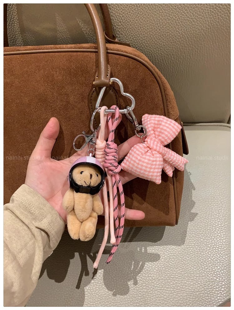 Cute Teddy Bear Keychain