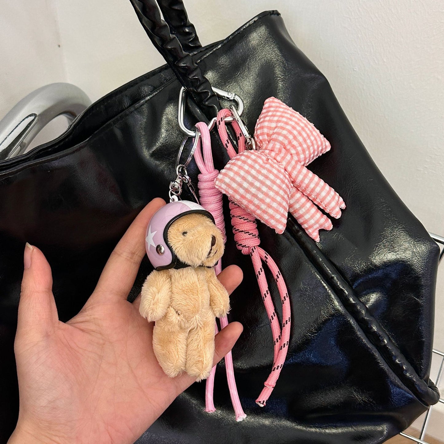 Cute Teddy Bear Keychain