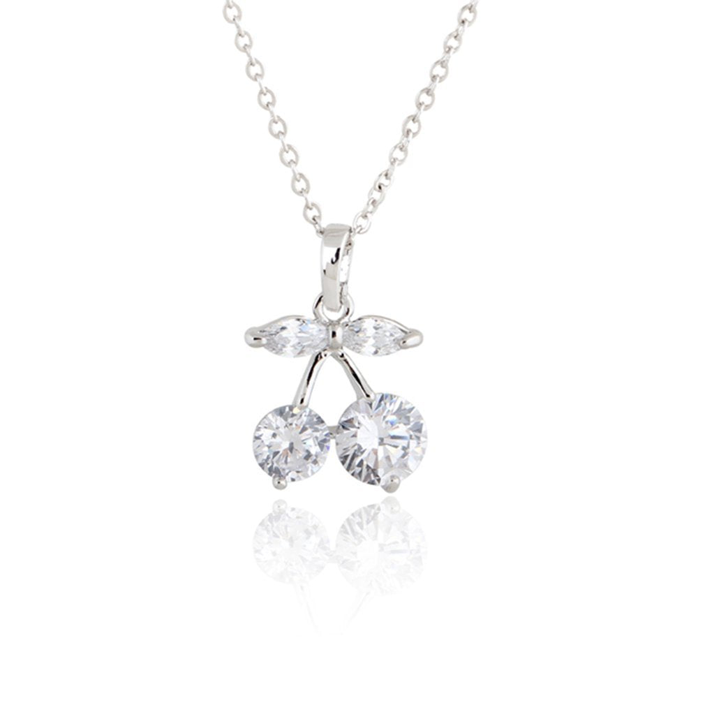 Crystal Cherry necklace