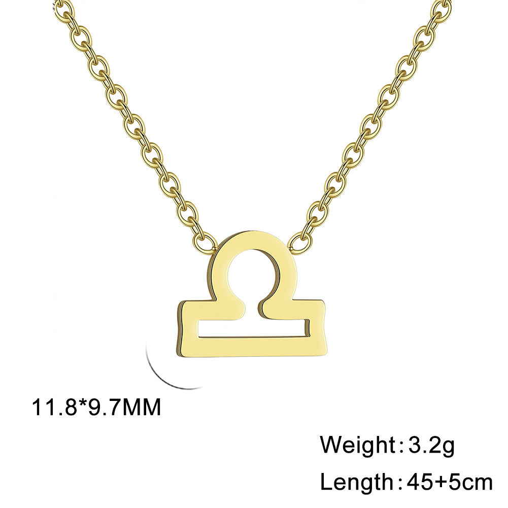 Star Sign Pendant Necklace