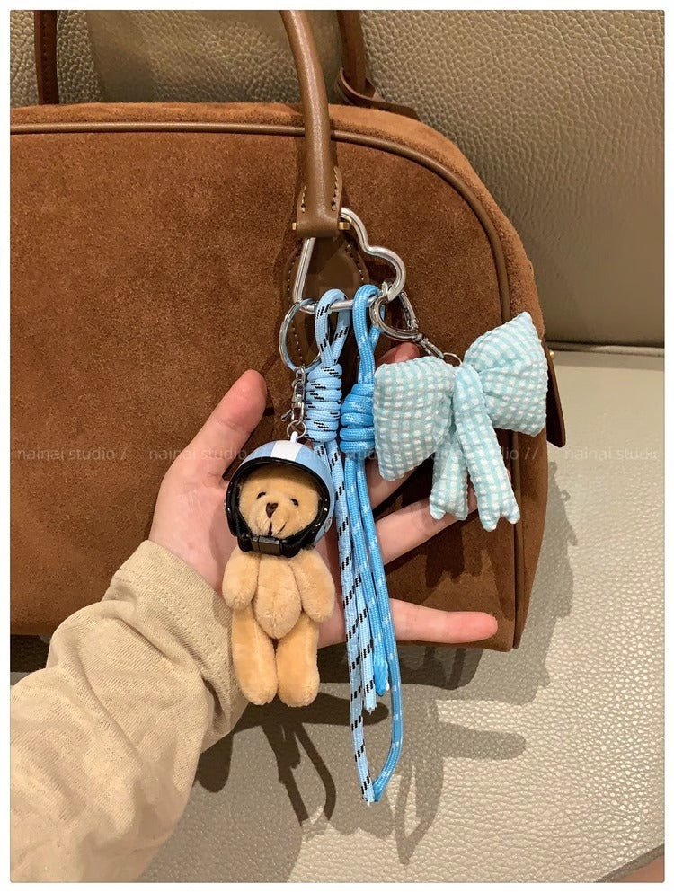 Cute Teddy Bear Keychain