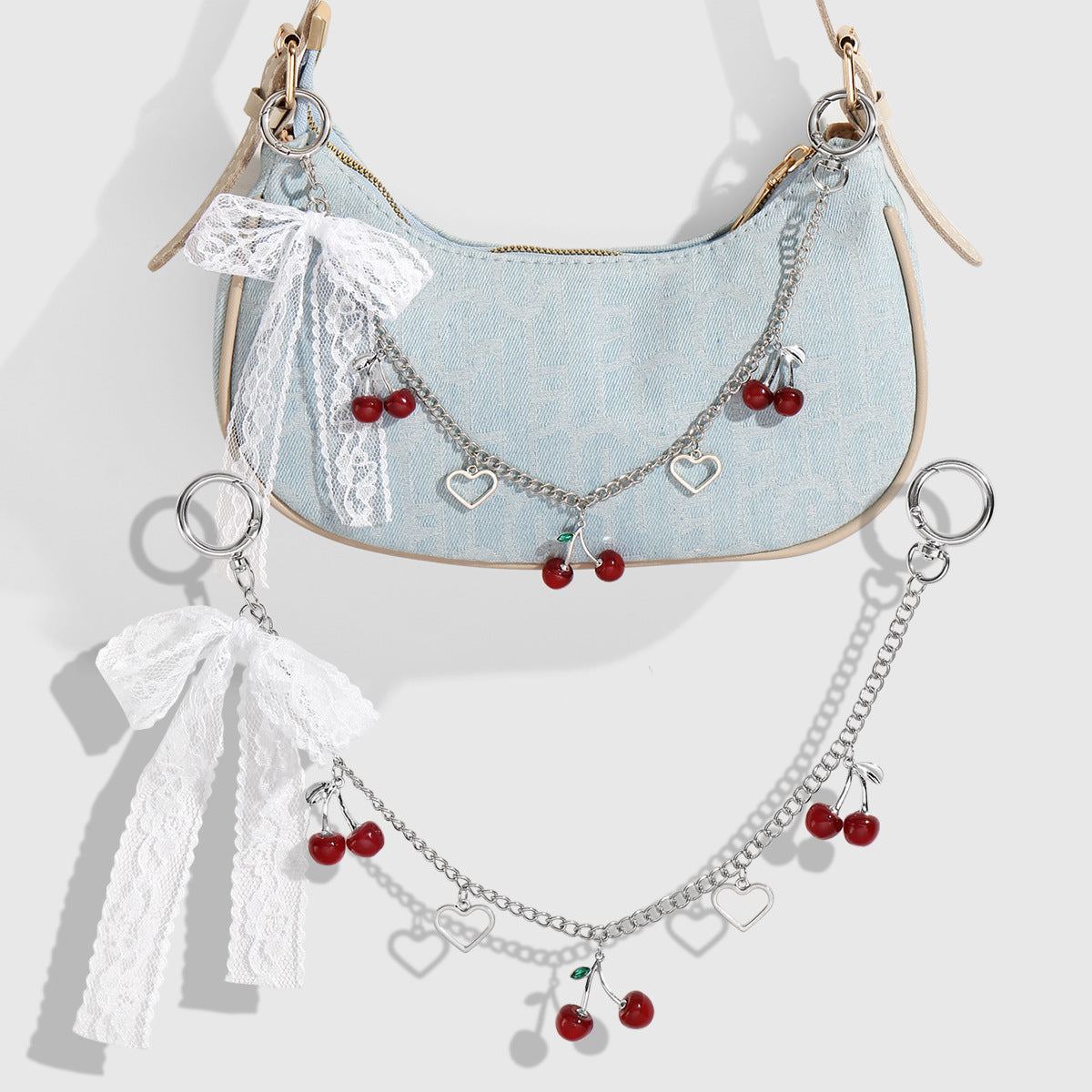 Cherry Bag Chain Pendant