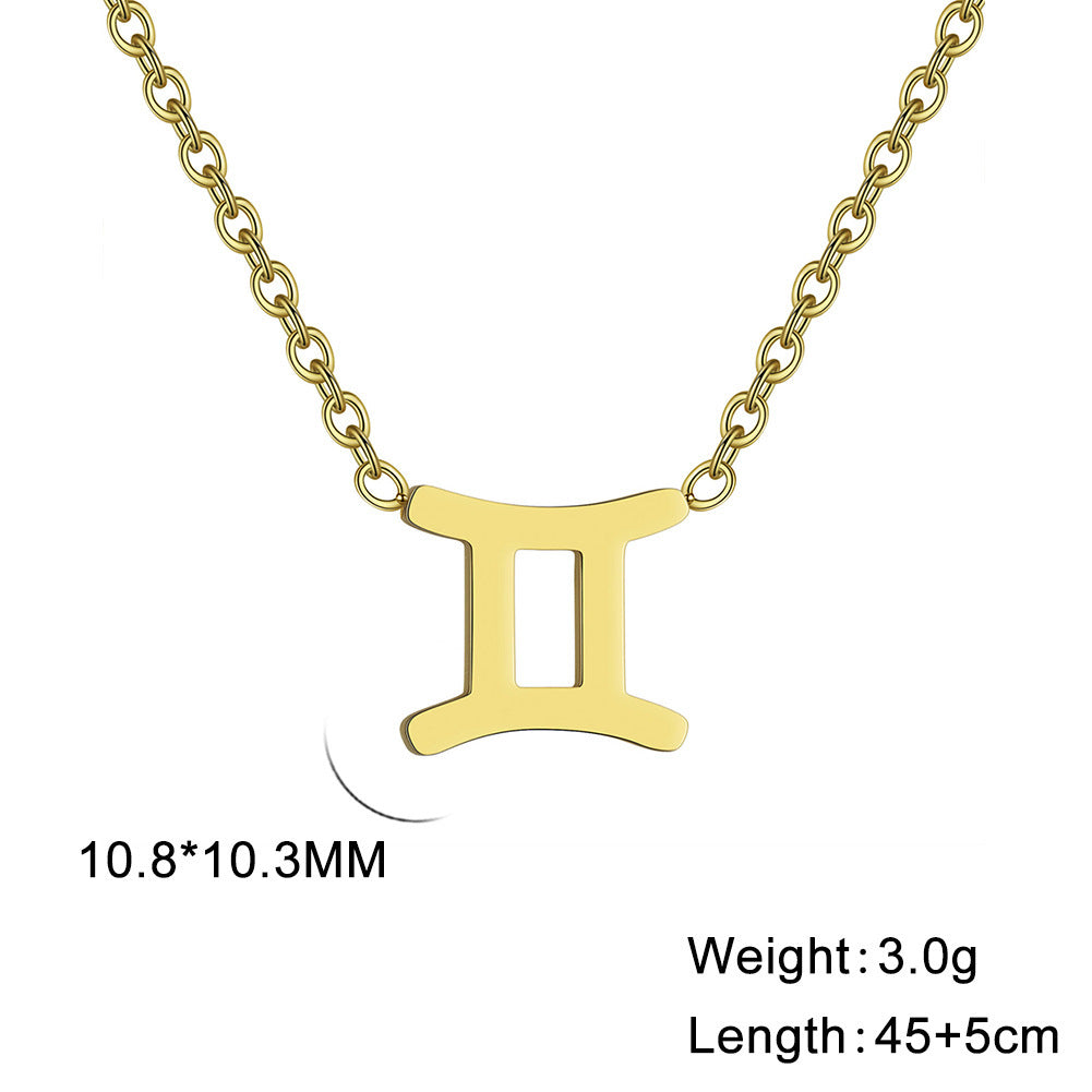Star Sign Pendant Necklace