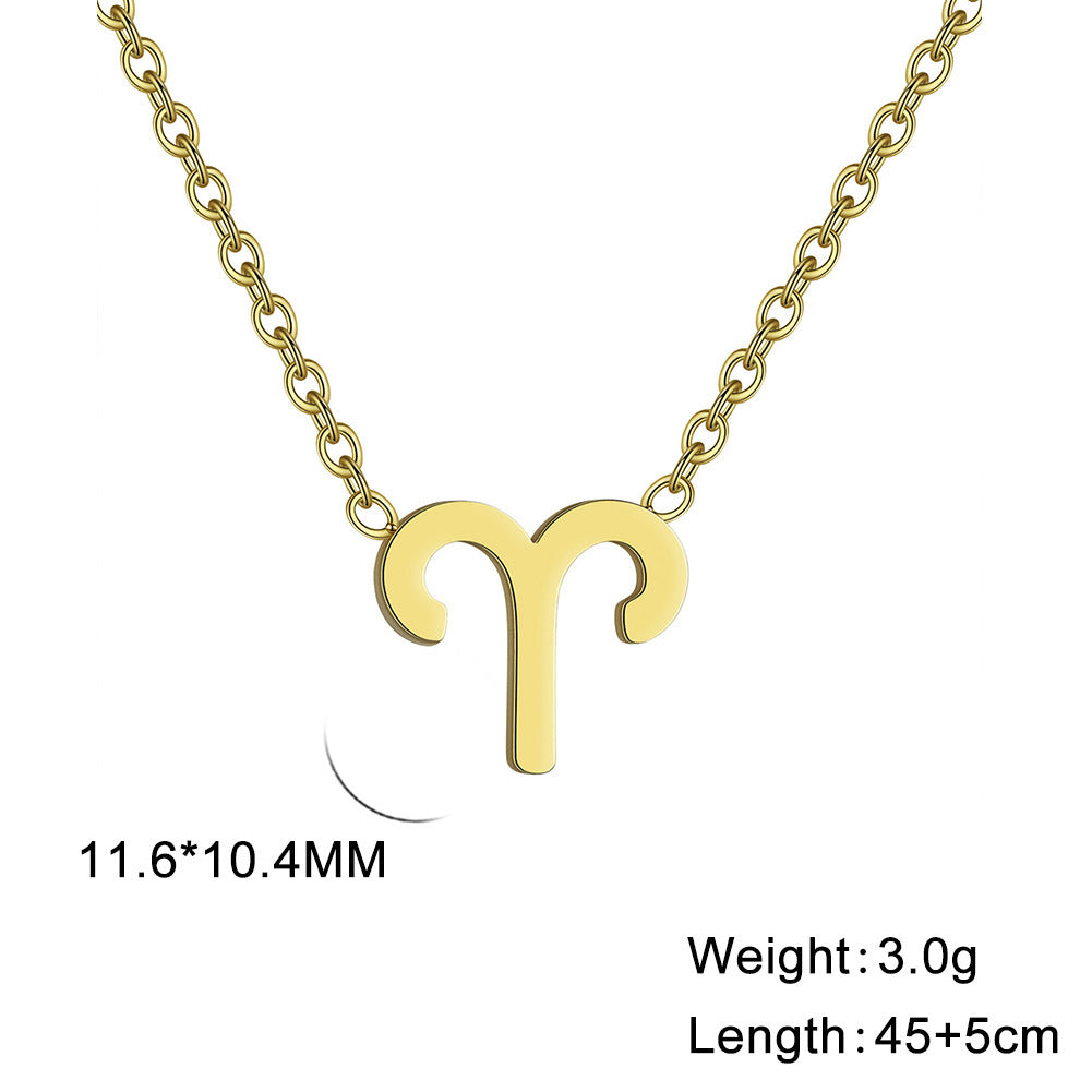 Star Sign Pendant Necklace