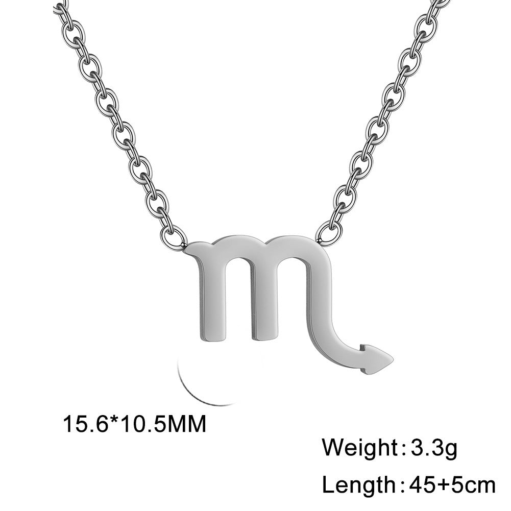 Star Sign Pendant Necklace